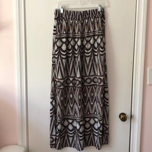 Boho maxi skirt
